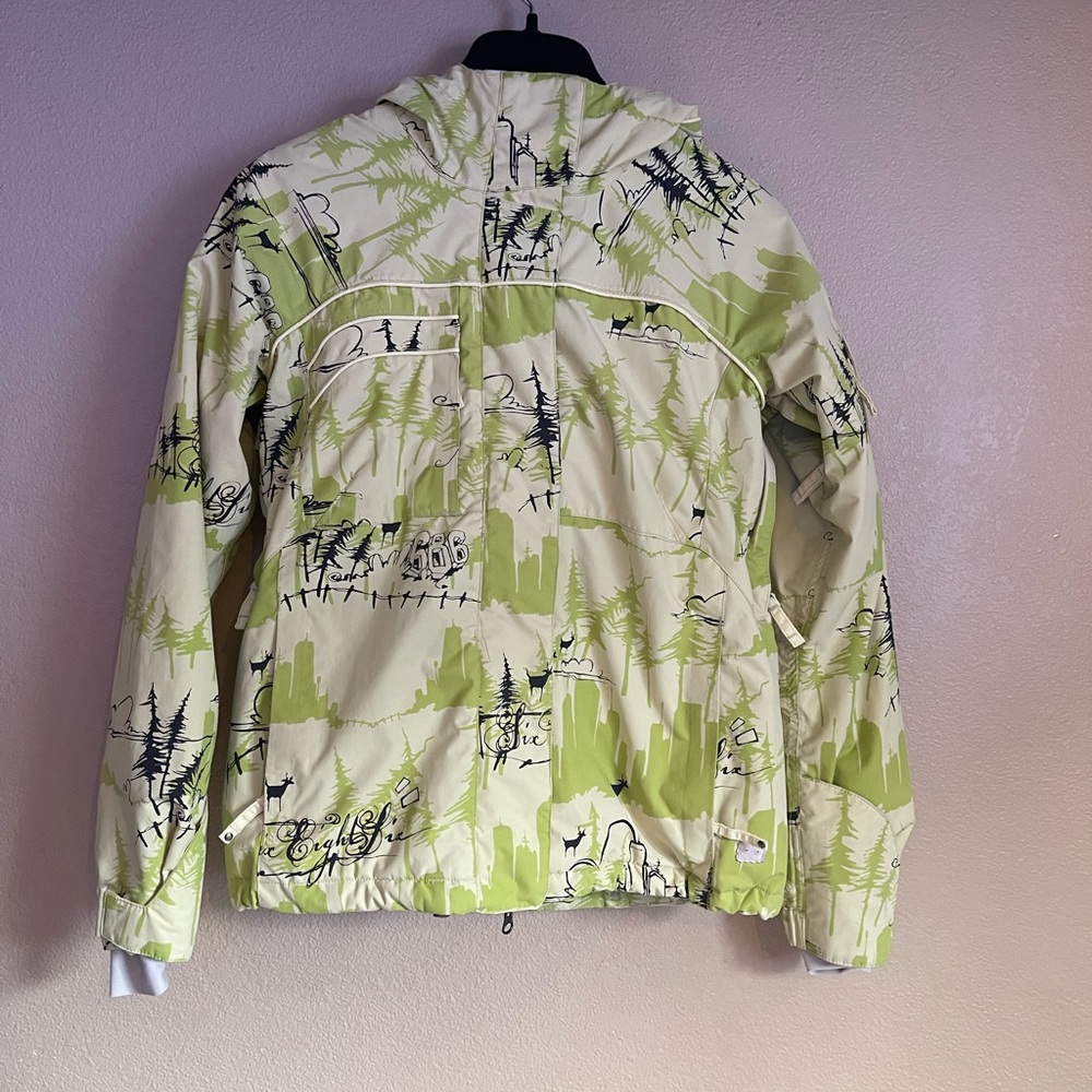 Women 686 Zema Ace Limited Edition Artist Snow Jacket RARE Size XS
